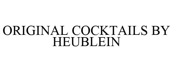 HEUBLEIN